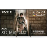 Televizor Sony BRAVIA 5 XR l Mini LED 65XR55, 164 cm, Smart Google TV, 4K Ultra HD, 100 Hz, Clasa D (Model 2025)