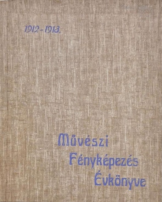 Muveszi Fenykepezes Evkonyve. VII. Evfolyam. 1912-1913