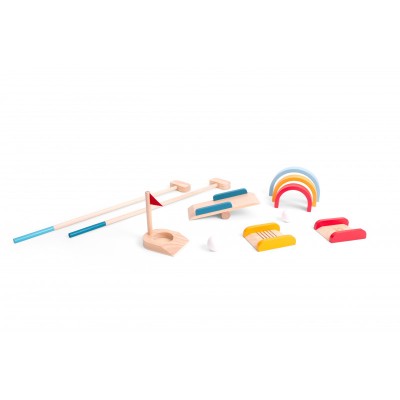 Set de golf din lemn, BS Toys foto