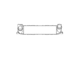 Intercooler BMW Seria 1 F20/F21, 12.2010-2019, motor 1.6 D, 2.0 d, diesel, 1.6 T, benzina, cu/fara AC, aluminiu brazat/plastic, 495x133x82 mm, SRLine