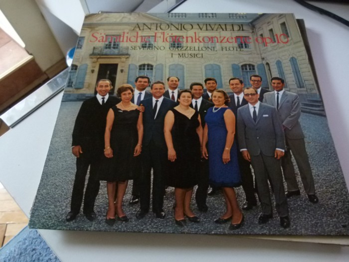 Concerte pt. flaut - Vivaldi, I Musici, vinil