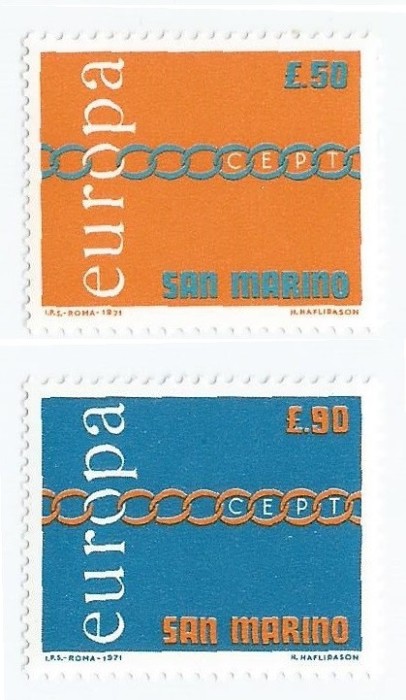 |San Marino, Europa CEPT, 1971, MNH