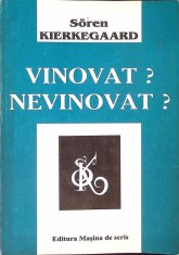 VINOVAT? NEVINOVAT?-SOREN KIERKEGAARD-263348