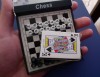Set Sah Magnetic Miniatura + Joc Carti Mini - Portabil, 6cm