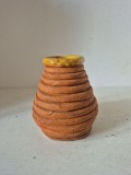 Vas / Vază Ceramică &ndash; Semnată D.B. &ndash; Artă Unicat (Anii '80 - '90)