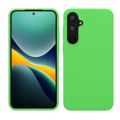 Husa Kwmobile pentru Samsung Galaxy A55, Verde, Silicon, KWM000021ME009C foto