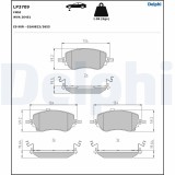 DELPHI LP3709 set placute frana,frana disc