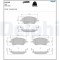 DELPHI LP3709 set placute frana,frana disc