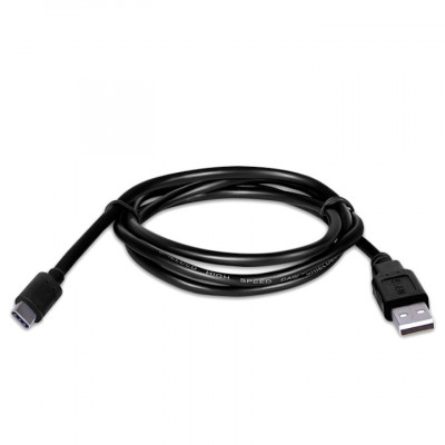 Cable SVEN USB2.0 Type C, 1 m, Black foto