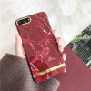 Husa pentru Apple iPhone 7 Marble Red, MyStyle