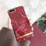 Husa iPhone 6/6s MyStyle Marble Red - Protectie si Stil