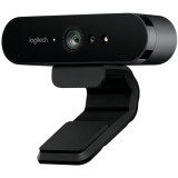 CAMERA web LOGITECH BRIO 4k, 4K UHD rez 3840 x 2160, USB 3.0, microfon, negru, &quot;960-001106&quot; (timbru verde 0.18 lei)