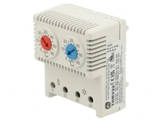 Termostat NC NO 10A 250VAC -25&divide;80&deg;C THRV22