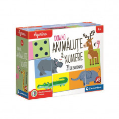 Joc educativ pentru copii, Animale si Numere, 21 cartonase, ATU-083501