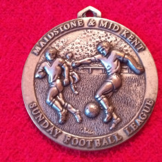 Medalie fotbal - MAIDSTONE&MID KENT (Liga amatori Anglia-Sunday Football League)