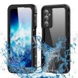 Cumpara ieftin Husa pentru Samsung Galaxy A25 5G, ShellBox Waterproof IP68 Case, Black