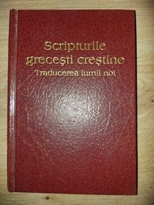 Scripturile grecesti crestine Traducerea lumii noi foto