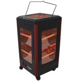 Radiator electric quartz 2200W 22x43cm 5 trepte, roti Hausberg HB8802