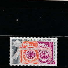 Noua Caledonie 1974-Centenar U.P.U.,dantelat,MNH,Mi.556