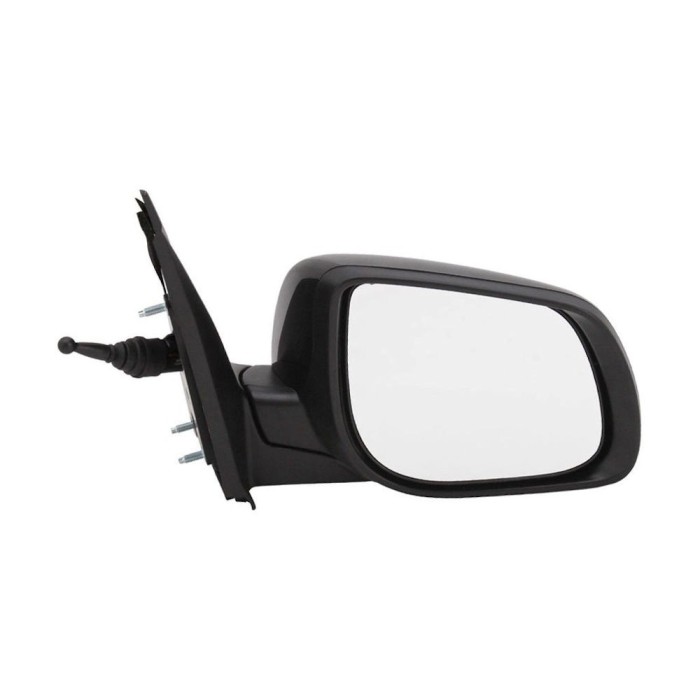Oglinda exterioara Kia Picanto 06.2011- Partea Stanga Crom Convex Manuala Prin Cablu Fara Incalzire 87610-1Y020As