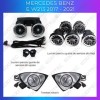 Lumini ambientale Mercedes W213-02+03+04 2017-2021 dedicat ventilatoare iluminate control telefon sau sistem original CarStore Technology