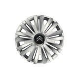 Cumpara ieftin Set 4 capace roti Cu Inel Cromat Royal R16 pentru gama auto Citroen, Autohelix MSA