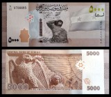 SYRIA █ bancnota █ 5000 Pounds █ 2021 █ P-118 █ UNC █ necirculata