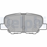 DELPHI LP2501 set placute frana,frana disc