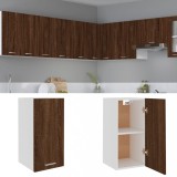 VidaXL Dulap suspendat &ldquo;Lyon&rdquo;, stejar maro, 29,5x31x60 cm