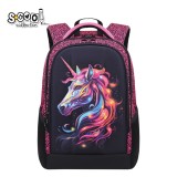 Ghiozdan ergonomic FANTASY UNICORN, 40x29x14 cm &ndash; S-COOL