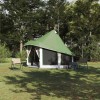 Cort de Familie Tipi Verde pentru 6 Persoane, Rezistent la Apă