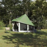 Cort Familial Tipi Verde 6 Persoane Impermeabil