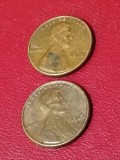 Lot 2 monede SUA USA: 1 One cent 1975 + 1975 D (Denver) [poze]