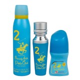 Set Beverly Hills Polo Club: No. 2, Eau De Parfum, For Women, 50 ml + No. 2, Anti-Perspirant, Deodorant Roll-On, For Women, 50 m