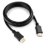 Cablu HDMI-HDMI 1.8M, 4K (3840 x 2160), conectori auriti, Gembird