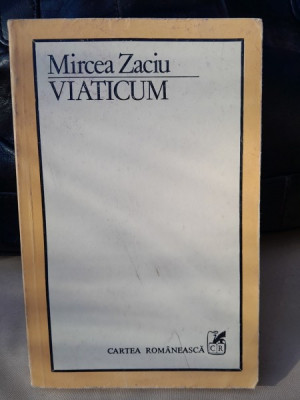 Viaticum - Mircea Zaciu foto