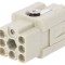 Conector HDC Mamă 8+7 PE fără contacte