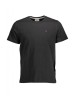Tricou barbati, cu mini logo, Regular fit, Negru, S, 2XL, L, M, Tommy Jeans