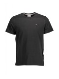 Cumpara ieftin Tricou barbati, cu mini logo, Regular fit, Negru, S