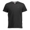 Tricou barbati, cu mini logo, Regular fit, Negru, S