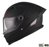 Casca integrala pentru scuter - motocicleta MT Braker SV A1 negru mat (ochelari soare integrati) &ndash; tip viziera: MT-V-28B &ndash; DKS435 &ndash; punctaj maxim SHAR