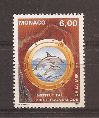 Monaco 1994 - Conferința Institutul Economic al Drepturilor Mării, Monaco, MNH foto