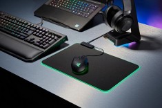 Mouse PAD RAZER, &quot;Goliathus Chroma&quot;, gaming, cauciuc si material textil, 920 x 255 x 3 mm, roz, &quot;RZ02-02500316-R3M1&quot;