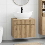 Cumpara ieftin Dulap pentru Chiuveta de Baie Stejar Artizanal