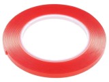 Bandă de fixare dublă transparentă 6mm x 5m, rezistentă la UV - AFTC