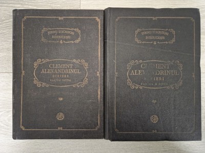 CLEMENT ALEXANDRINUL. SCRIERI. Partea intaia + partea a doua (PSB 4 + 5) foto