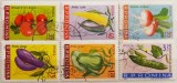 Romania 1963 - Cultura legumelor timpurii, serie stampilata