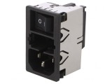 Conector Alimentare AC Soclu Tată 10A 250V IEC 60320