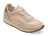 Cumpara ieftin Pantofi sport FLAVIA PASSINI bej, 21285, din material textil si piele naturala