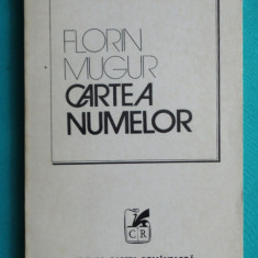 Florin Mugur – Cartea numelor ( prima editie )